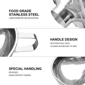 Embudo de Acero Inoxidable para Frascos Grandes y Pequeños, Anchos y Regulares, para Envasado de Aceite, Uso en la Cocina - Product Image 5