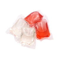 Capsules de lessive souples, perles, pour vêtements, parfum, liquide, Soluble dans l'eau, détergent de lessive