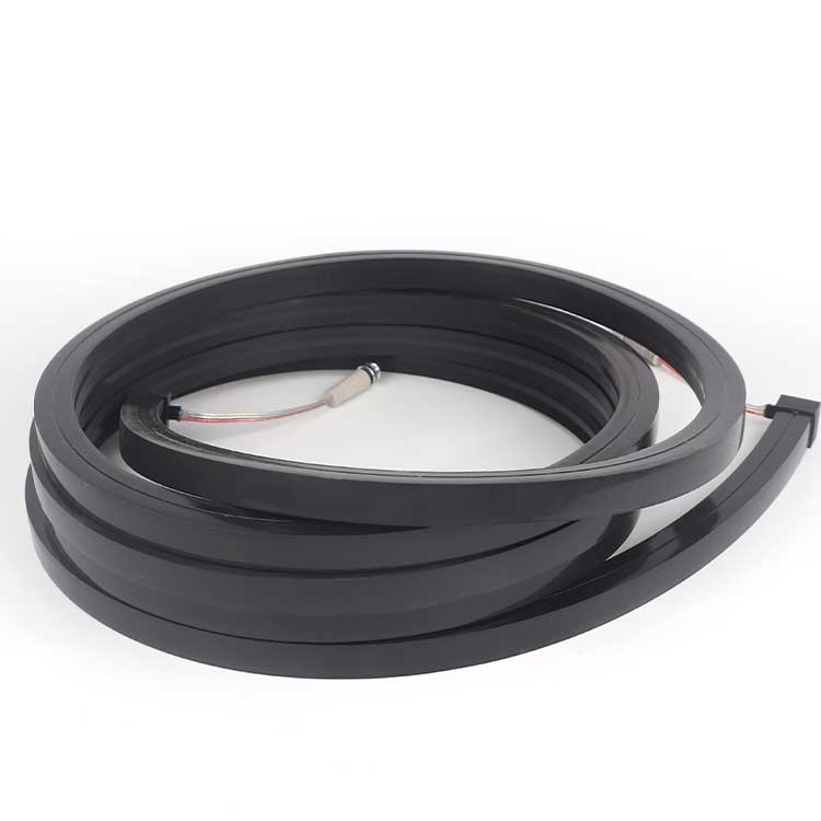 Водонепроницаемый Ip65 DC12V 24V Светодиодные полосы RGBW RGB 16703IC черный/белый Силиконовый светодиодный неоновый свет
