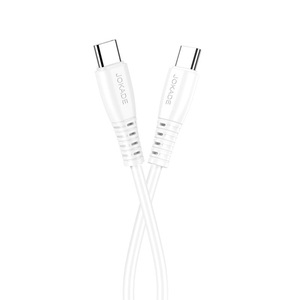 Jokade Usb Type C To Type C <b>Cable</b> 1m White Pd100w 5a <b>Charging</b> Sync - Product Image 1