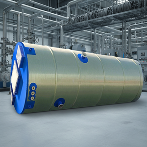 Estaciones de Bombeo de Aguas Residuales Integradas de FRP con Monitoreo Remoto de Tamaños Personalizados Yongda, 10000 L/Hora, 380 V, para Drenaje Urbano - Product Image 1