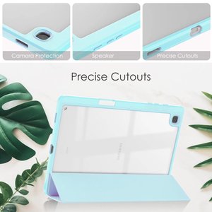 เคสกันกระแทก TPU ใสพร้อมที่ใส่ดินสอสำหรับแท็ปเล็ต Samsung S6 Lite <span class=keywords><strong>10.4</strong></span>นิ้วฝาครอบแท็บเล็ตทนทาน P610 2020 - Product Image 2