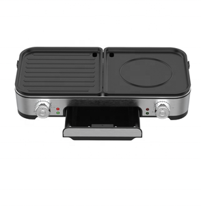 Barbecue électrique d'extérieur <span class=keywords><strong>XXL</strong></span> à température réglable, <span class=keywords><strong>grill</strong></span> amovible pour rôtissage rapide avec revêtement antiadhésif - Product Image 2