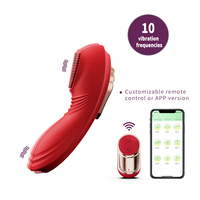 GINYA Tragbarer Slip-Vibrator Ferngesteuerter Vibrator für Damen Klitoris-Stimulation Massagegerät Erwachsenen-Sexspielzeug für Frauen