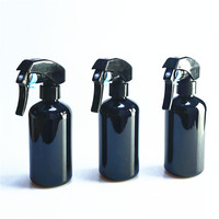 Bouteille de pulvérisation pour animaux de compagnie de 250 ml (8 oz) avec tête de pulvérisation bleue, vaporisateur à gâchette, distributeur de lotion pour barbier, salon de coiffure