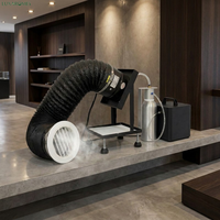 LUXAROMES 5000m³ Machine à parfum autonome, nébuliseur à air froid biphasique, diffuseur d'arômes commercial indépendant pour hôtels et centres commerciaux