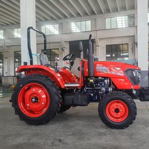 รถแทรกเตอร์การเกษตรคุณภาพสูง 80 แรงม้า ขับเคลื่อน 4 ล้อ มาตรฐานพร้อม ROPS สำหรับฟาร์มและสวนผลไม้ - Product Image 1