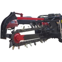 Miniexcavadora de Alta Calidad con Motor PTO, Tipo Cadena, Suspensión de Tres Puntos, Material de Acero al Manganeso, Fácil de Operar