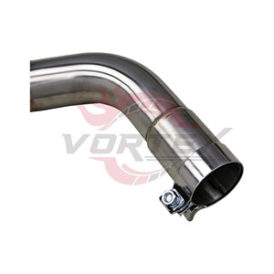 Vortex Stainless Steel Mirror Polished Single Midpipe for M3 F80/M4 F82 S55 High Performance TIG Welded Racing <b>Exhaust</b> - Product Image 6