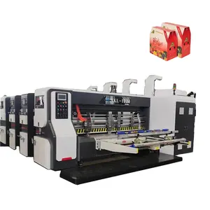 Auto Die Cutting Machine Carton Printing Slotting Die-Cutting Machinery corrugated board carton box making Machine