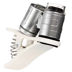 Magnifying Glass Hand-held High-powered High-definition <strong>Microscope</strong> With Light Jewelry Identification - Product Image 3