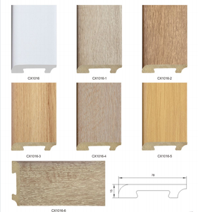 <span class=keywords><strong>Plinthe</strong></span> simple blanche en plastique de 100 mm (10 cm) pour cuisine et couloir, apprêtée, avec caractéristiques imperméables et ignifuges - Product Image 4