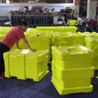 Réservoir de stockage de liquides commercial JSM LLDPE de 200 litres, taille personnalisée, réservoir d'eau souterrain de dosage, rotomoulage, construction durable