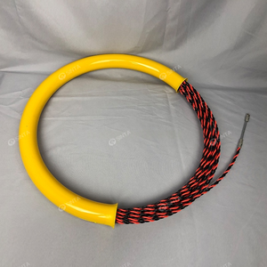 Varillas de tracción de <span class=keywords><strong>cable</strong></span> eléctrico de 20m y 30m, hilo trenzado de tres hebras de dos colores con extractor de <span class=keywords><strong>cable</strong></span> de resorte guía <span class=keywords><strong>para</strong></span> tendido de cables - Product Image 2