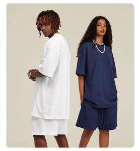 Vente en gros personnalisé grande taille 100% coton hip-hop rue luxe célèbre marque T-shirts de créateur T-shirts pour hommes - Product Image 4