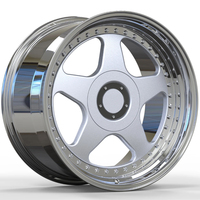 Vente flash - Jantes en alliage forgé - Bronze doré - 5x120 - Jantes forgées pour Corvette Z06 C7 C8 Stingray Honda Passport Elite BMW M235i