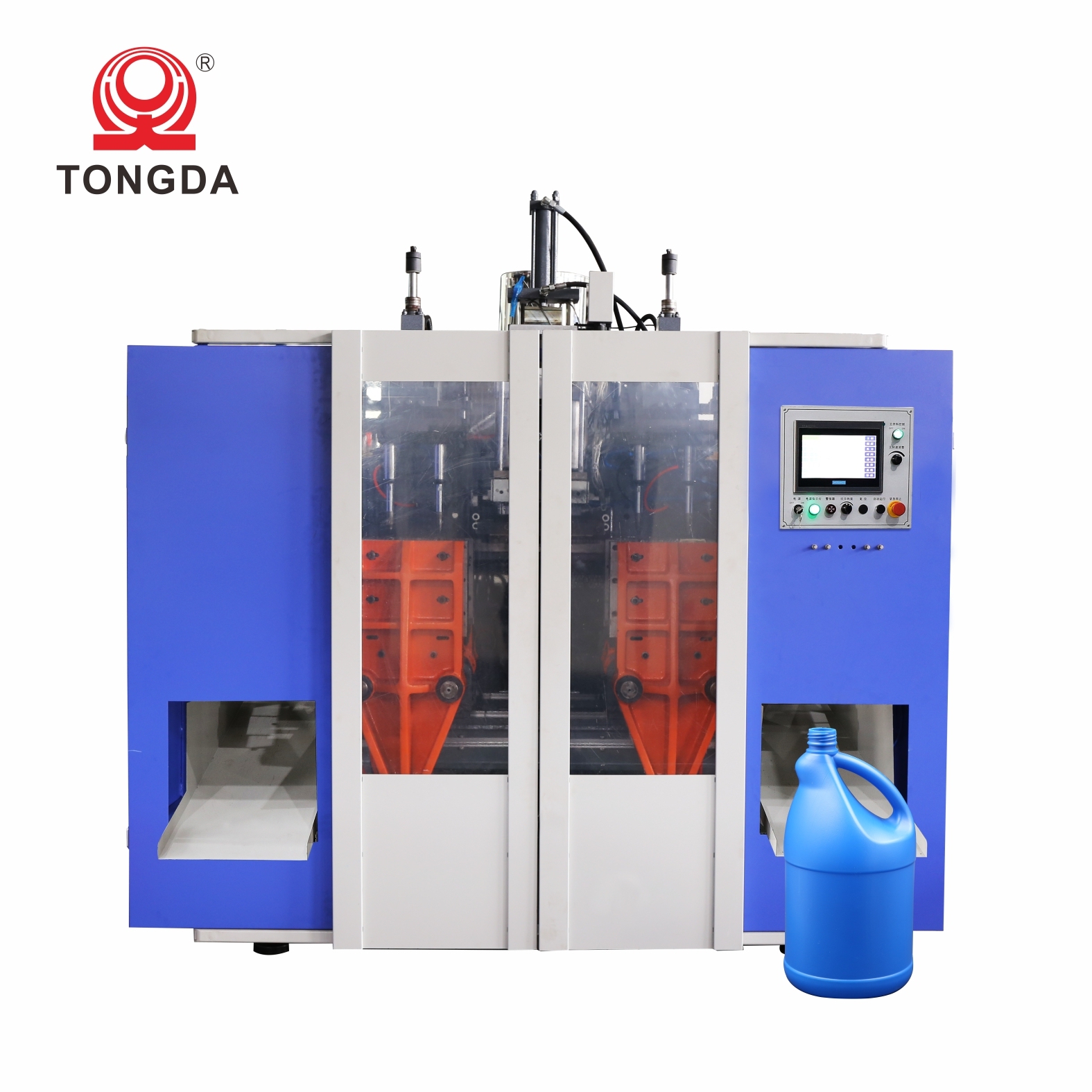 TONGDA HTSII 5L double station Entièrement automatique 4l avec cosse machine de moulage par soufflage