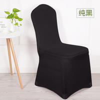Housse de chaise universelle extensible en spandex, multicolores, élastique et ajustée pour mariage, banquet, hôtel, fête, décoration d'événements