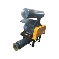 Blower Akar Tiga Lobus Tekanan Tinggi Baru untuk Industri Akuakultur, Oksigenasi, Listrik AC 220V 50Hz, Tekanan Tinggi, Besi Cor