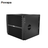 Profesyonel 15 İnç Çok Boyutlu Pasif Line Array Hoparlör / Wi-Fi 500W Çıkış Güçlü Ahşap Yapı Dış Mekan Kullanımı Yüksek Çözünürlüklü Ses