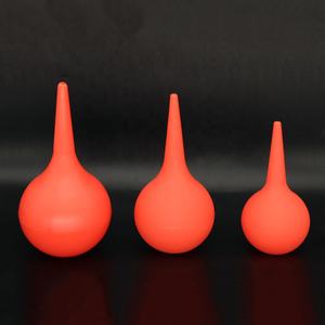 Pembersih Telinga Karet Merah Lembut, Suntik Telinga, Bola Hisap, Bola Pencuci Telinga Medis, Permukaan Halus, 11x6x5cm, Penghilang Debu - Product Image 4