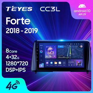 TEYES CC3L WIFI para Kia Forte 2018 - 2019 Radio de coche reproductor de vídeo Multimedia navegación estéreo GPS Android 10 No 2DIN 2 Din DVD - Product Image 2