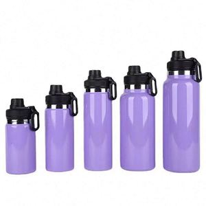 Botella de Agua Minimalista de Acero Inoxidable Magnética con Logotipo Personalizado, Ecológica, Anticorrosiva, con Soporte para Teléfono Celular en la Tapa - Product Image 3