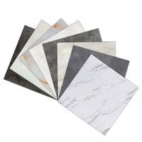 Autocollant Mural Moderne en Marbre 30*30cm Imperméable Insonorisé Isolation Thermique Panneaux Antistatiques Vente Chaude Humide-Proo