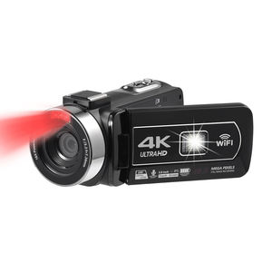 Caméra vidéo <span class=keywords><strong>YouTube</strong></span> pour vlog IR Vision nocturne UHD 4K Webcam 48MP 16X caméscope numérique - Product Image 1
