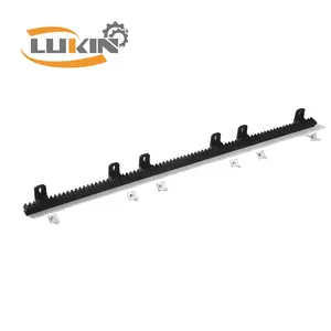 Heavy Duty Reinforced Nylon Gear Rack with Metal Insert for All Sliding Gate Opener Operator Including Mounting Hardware