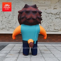 Disfraz de León de Dibujos Animados Inflable Personalizado, Modelo de León Animal Inflable Gigante para Publicidad Comercial al Aire Libre en Oferta