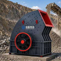 Concasseur à marteaux lourds haute efficacité avec moteur AC pour le traitement de haute capacité de roche, charbon, schiste, argile et minerai de fer