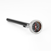 100 Degrés Grill Thermomètre Alimentaire Bbq Viande Pointeur Thermomètre Lecture Instantanée Viande Cadran Rond Type Thermomètre