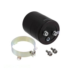 Condensador Original para Montaje en Chasis, Aluminio, 2700UF, 20%, 350V, SCREW LQR2V272MSEG, 2700 uF - Product Image 1