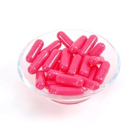 Capsule médicale vide à libération différée Taille 00 0 1 2 3 4 Capsules vides Capsule métallique bleu et blanc perle