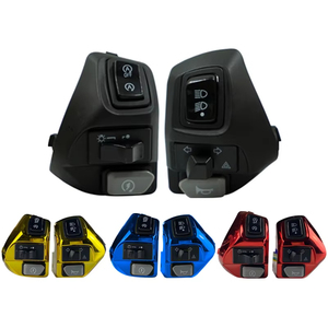 Hot bán nvx155 125 aerox155 điều khiển Nút chuyển đổi sừng lần lượt tín hiệu đèn sương mù ánh sáng bắt đầu xe máy tay lái chuyển đổi - Product Image 5