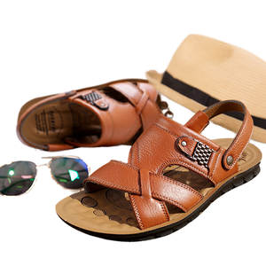 Fast Deliver Cheap Open Toe Men's Outdoor Beach Sports Waterproof Anti-Slip Lightweight <b>Flat</b> <b>Sandals</b> Summer Slippers - Product Image 1