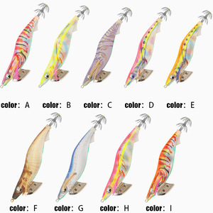 OEM Premium 2.5 # -3.5 #   Señuelo de Pesca Luminoso de Plástico y Metal, Estilo Japonés <span class=keywords><strong>Egi</strong></span>, para Pesca en Alta Mar en Agua Salada - Product Image 5