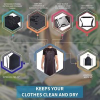 Tablier de cuisine imperméable en vinyle pour la vaisselle, le travail, la cuisson, avec bavette, unisexe, pour hommes, chefs, usage industriel et chimique