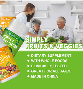 Cápsulas de Frutas y Verduras WinsTown OEM, Suplemento de Superalimentos de Frutas y Verduras Enteras, Equilibra la Dieta, Refuerza el Sistema Inmunológico - Product Image 6