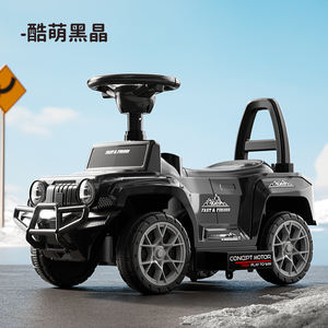 <span class=keywords><strong>2</strong></span>-4 Yaş Arası Çocuklar İçin Müzikli ve Işıklı Binilebilir Oyuncak Araba, Unisex Sürüşlü Bebek Yürüteci - Product Image 4