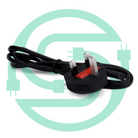 SENYE 1,5 M UK '8' Cable de alimentación Chaqueta de PVC 2 pines 8 Producto