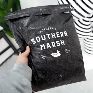 Bolsa de Correo de Polietileno Negra de Alta Calidad con Logotipo Personalizado, Bolsa de Envío y Correo de Calidad, Sobres de Polietileno Personalizados - Product Image 1