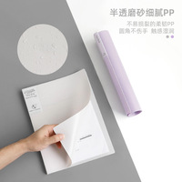 Carpeta de Archivos de Datos en Color Morandi A4, Carpeta de Informes de Múltiples Páginas, Carpeta de Informes para Estudiantes, Libreta de Pruebas, Suministros de Papelería Personalizados