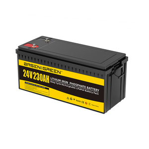 PL Stock BASEN 230Ah 12V/24V LiFePO4 Lithium <b>Small</b> Portable Battery With 6000 Cycles for Marine/Boat Use 230ah Bateria De Litio - Product Image 1