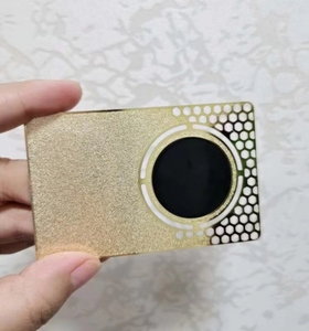 Bán Hot thông minh phương tiện truyền thông xã hội NFC kỹ thuật số thẻ kinh doanh kim loại với mã QR - Product Image 4