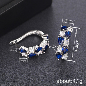 Orecchini a Goccia con Clip per Donne, Stile Elegante, Accessori per Orecchie da Indossare Quotidianamente - Product Image 4