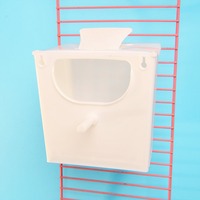 Accessoires pour cage à oiseaux, nichoirs suspendus pour l'élevage des oiseaux, petits nichoirs pour oiseaux, boîtes d'incubation d'œufs en plastique, conception anti-évasion