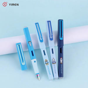 छात्रों के लिए नीले रंग की गतिमान फाउंटेन पेन 0.38 मिमी लेखन चौड़ाई के साथ छात्रों के लिए ढीली पैकेजिंग - Product Image 1