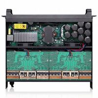 FP10000Q Amplificateur de puissance professionnel 4 canaux 1350W 8 Ohm Classe TD SMPS avec refroidissement en cuivre pour enceintes de scène et de spectacle